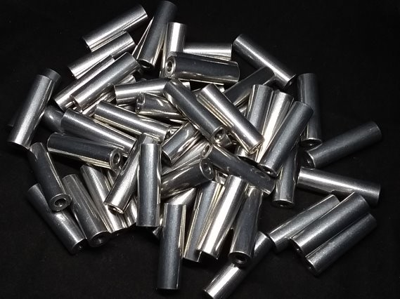 Aluminum Spacer 3/8 OD x #8 Hole x 1-5/16 Long