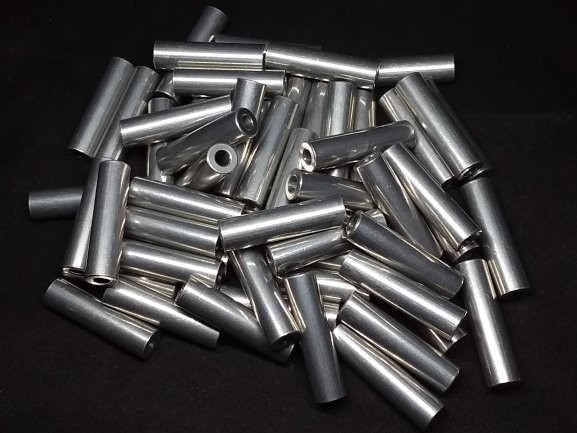 Aluminum Spacer 3/8 OD x #8 Hole x 1-7/16 Long