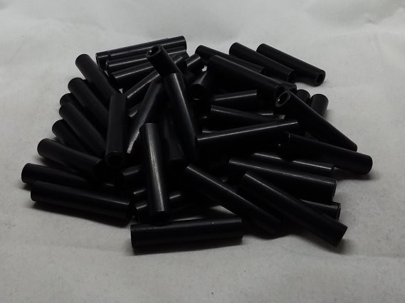 Aluminum Spacer 5/16 OD x #8 Hole x 1-1/2 Long - Black Anodized
