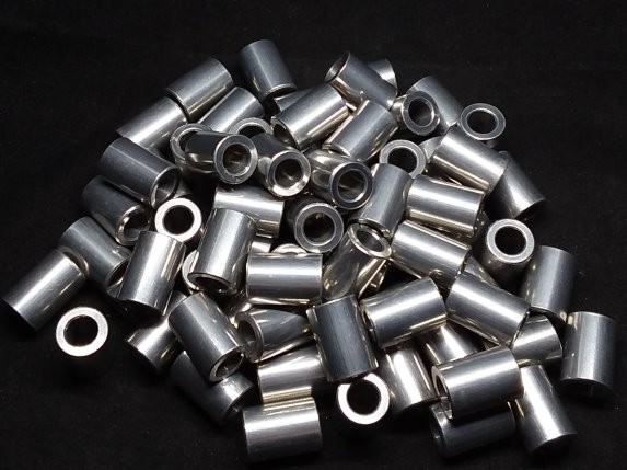 Aluminum Spacer 7/16 OD x 1/4 ID x 5/8 Long