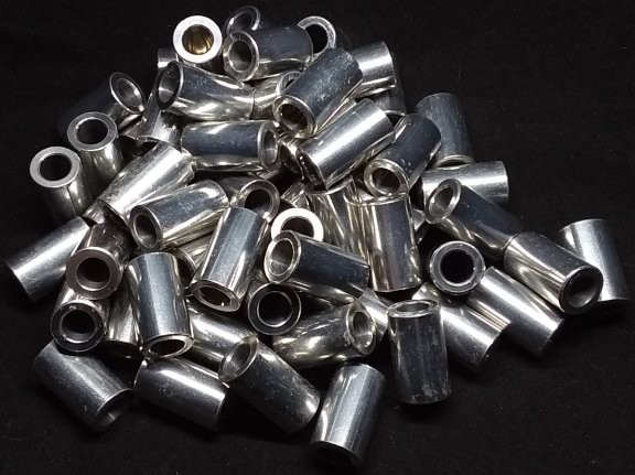 Aluminum Spacer 7/16 OD x 1/4 ID x 3/4 Long