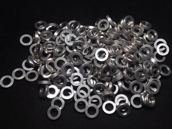 Aluminum Spacer 7/16 OD x 1/4 ID x 7/64 Long