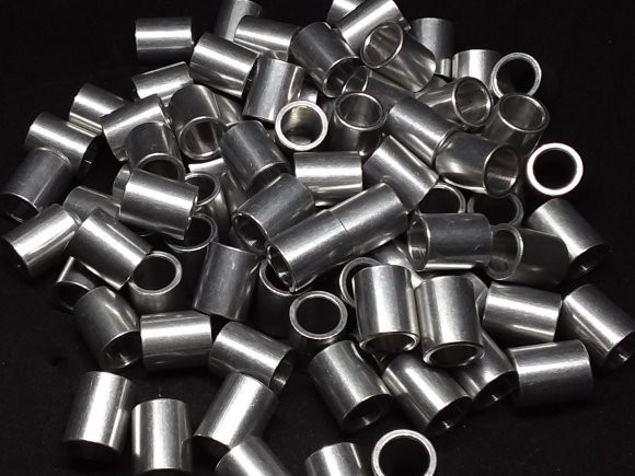 Aluminum Spacer 7/16 OD x 5/16 or 8mm ID x 17/32 Long