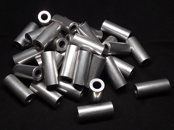 Aluminum Spacer 1/2 OD x 1/4 ID x 30mm Long
