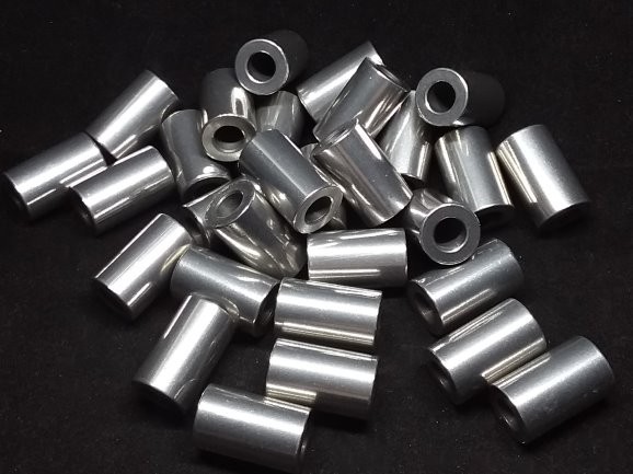 Aluminum Spacer 1/2 OD x 1/4 ID x 13/16 Long
