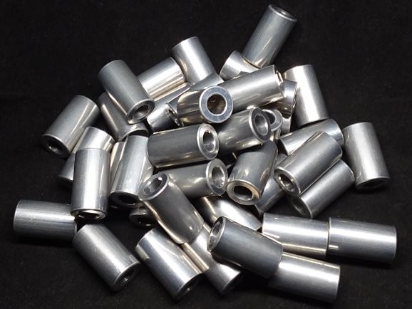 Aluminum Spacer 1/2 OD x 1/4 ID x 7/8 Long