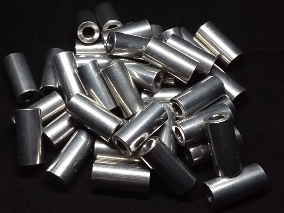 Aluminum Spacer 1/2 OD x 1/4 ID x 1-1/16 Long