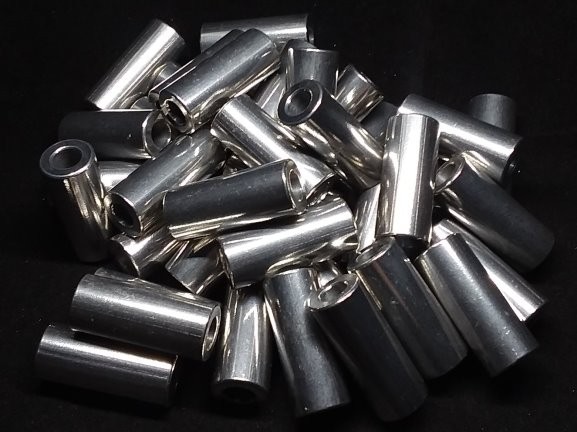 Aluminum Spacer 1/2 OD x 1/4 ID x 1-3/16 Long