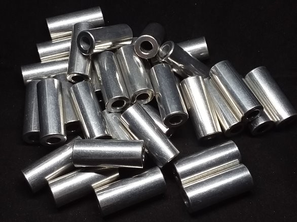 Aluminum Spacer 1/2 OD x 1/4 ID x 1-1/4 Long