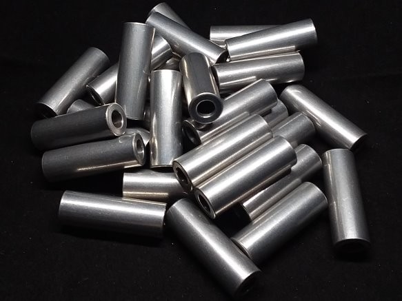 Aluminum Spacer 1/2 OD x 1/4 ID x 1-31/64 Long
