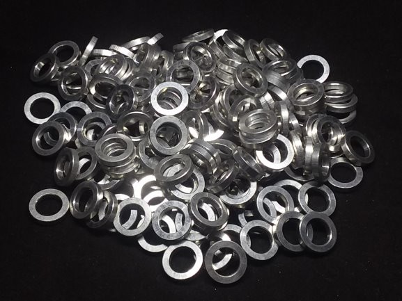Aluminum Spacer 1/2 OD x 8mm or 5/16 ID x 3/32 Long