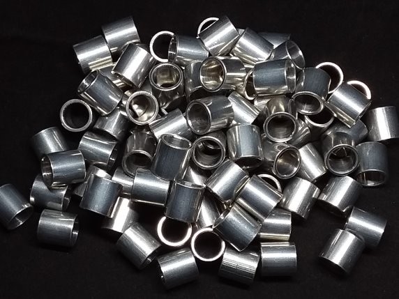 Aluminum Spacer 1/2 OD x 3/8 ID x .510 Long 