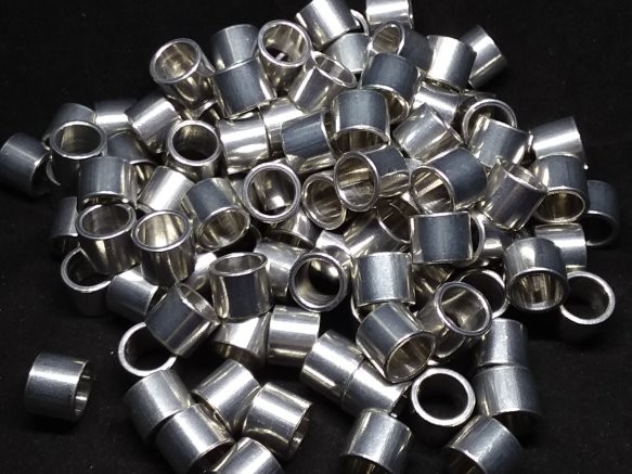 Aluminum Spacer 1/2 OD x 3/8 ID x 10.2mm Long