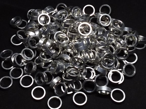 Aluminum Spacer 1/2 OD x 3/8 ID x 5/32 Long