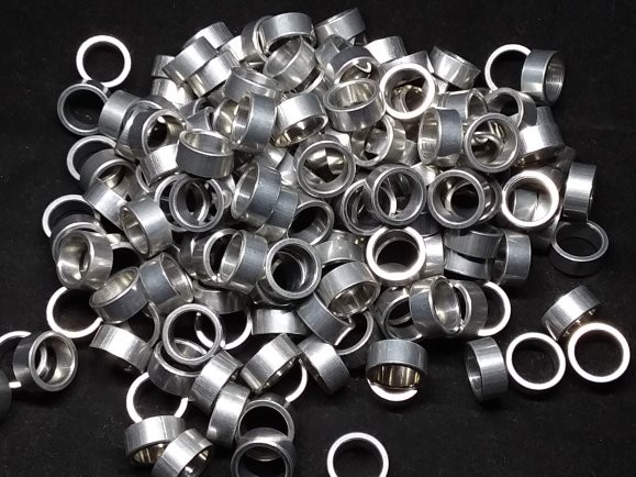 Aluminum Spacer 1/2 OD x 3/8 ID x 7/32 Long