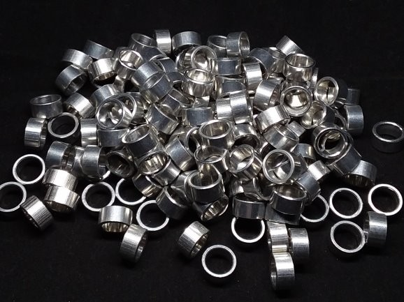 Aluminum Spacer 1/2 OD x 3/8 ID x 1/4 Long