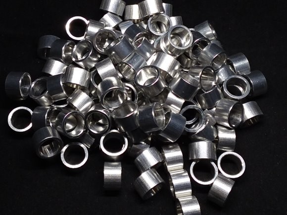 Aluminum Spacer 1/2 OD x 3/8 ID x 5/16 Long
