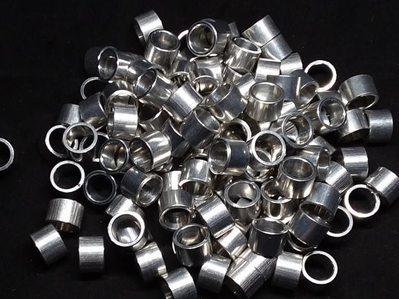 Aluminum Spacer 1/2 OD x 3/8 ID x 11/32 Long 