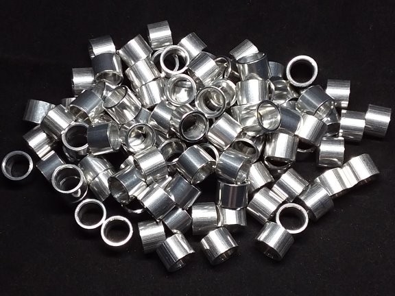 Aluminum Spacer 1/2 OD x 3/8 ID x 3/8 Long