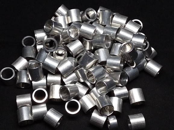 Aluminum Spacer 1/2 OD x 3/8 ID x 15/32 Long