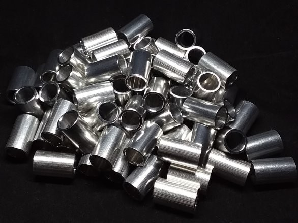 Aluminum Spacer 1/2 OD x 3/8 ID x 13/16 Long