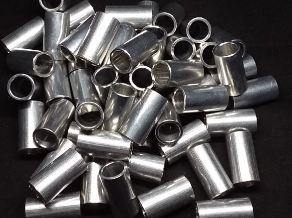 Aluminum Spacer 1/2 OD x 3/8 ID x 15/16 Long