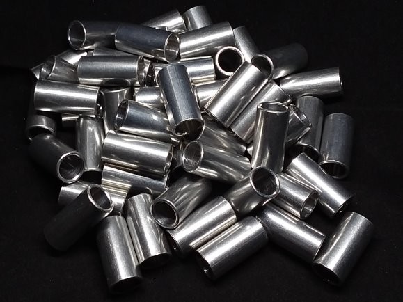 Aluminum Spacer 1/2 OD x 3/8 ID x 1.000 Long