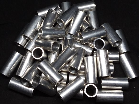 Aluminum Spacer 1/2 OD x 3/8 ID x 1-1/16 Long