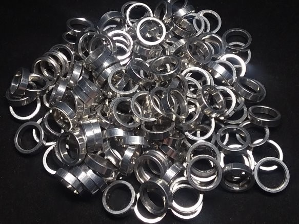 Aluminum Spacer 1/2 OD x 3/8 ID x 1/8 Long
