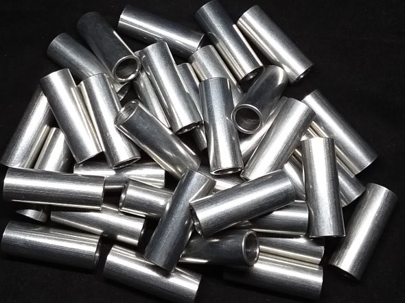 Aluminum Spacer 1/2 OD x 3/8 ID x 1.406 Long