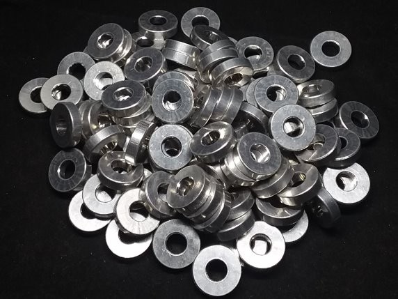 Aluminum Spacer 5/8 OD x 1/4 ID x 5/32 Long