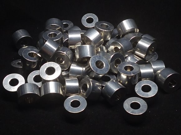 Aluminum Spacer 5/8 OD x 1/4 ID x 3/8 Long