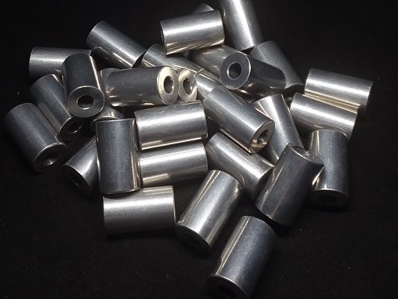 Aluminum Spacer 5/8 OD x 1/4 ID x 1-1/16 Long