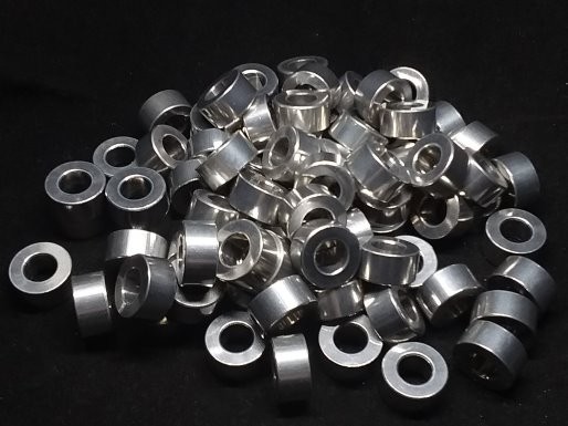 Aluminum Spacer 5/8 OD x 5/16 or 8mm ID x 5/16 Long
