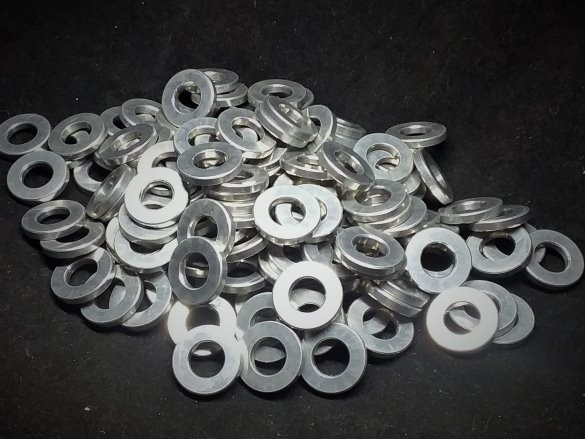 Aluminum Spacer 5/8 OD x 5/16 or 8mm ID x 3/32 Long