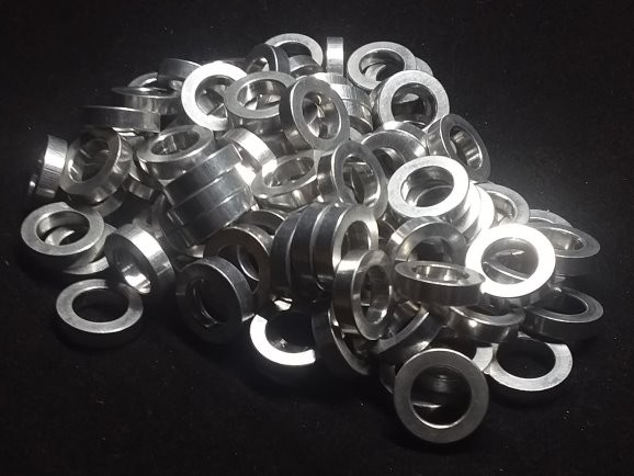 Aluminum Spacer 5/8 OD x .382 ID x 5/32 Long