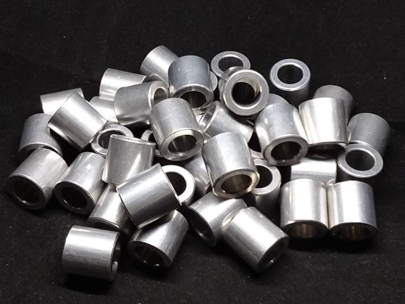 Aluminum Spacer 5/8 OD x 3/8 ID x 5/8 Long