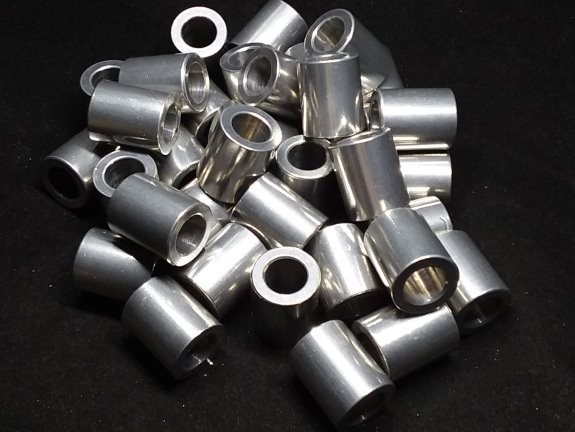Aluminum Spacer 5/8 OD x 3/8 ID x 3/4 Long