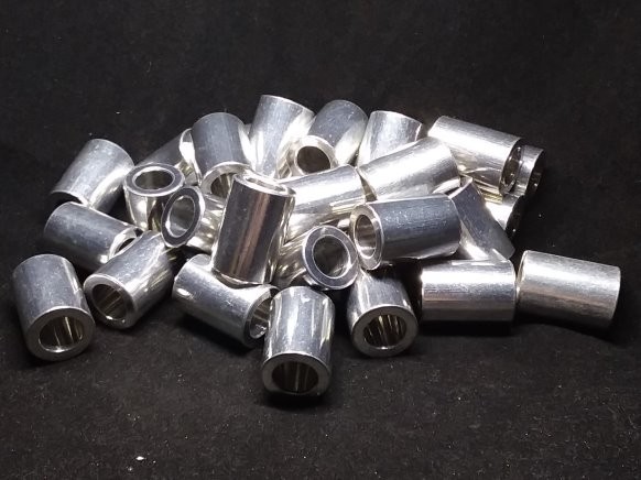 Aluminum Spacer 5/8 OD x 3/8 ID x 7/8 Long 
