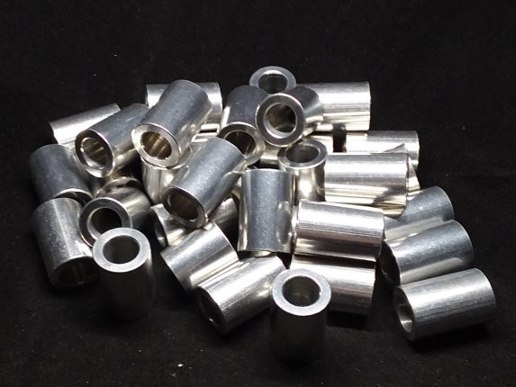 Aluminum Spacer 5/8 OD x 3/8 ID x 15/16 Long