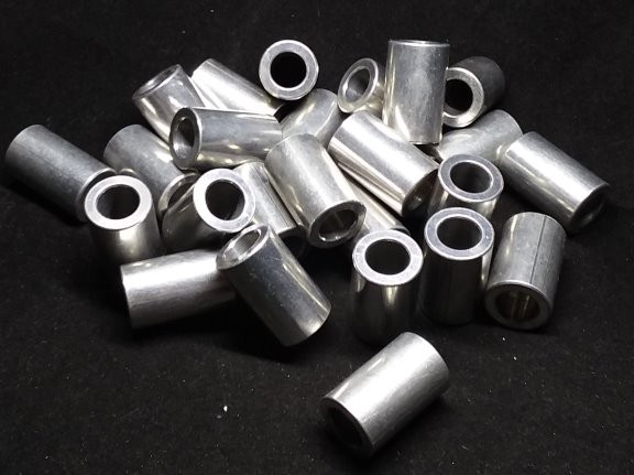 Aluminum Spacer 5/8 OD x 3/8 ID x 1.000 Long