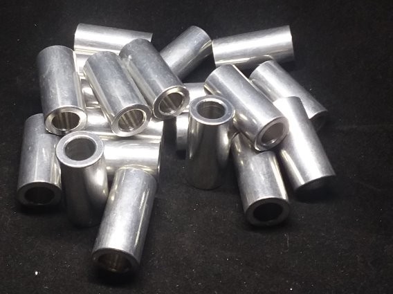 Aluminum Spacer 5/8 OD x 3/8 ID x 1-5/16 Long
