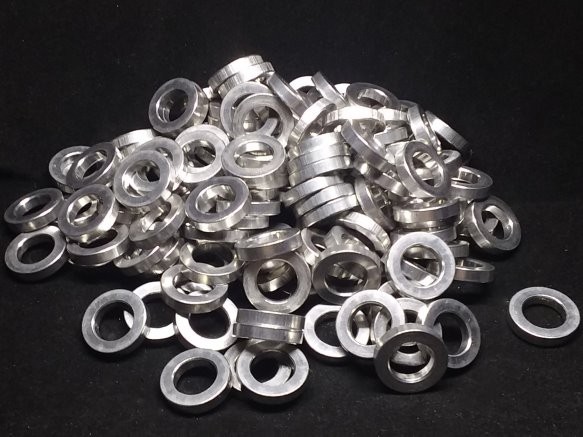 Aluminum Spacer 5/8 OD x 3/8 ID x 1/8 Long