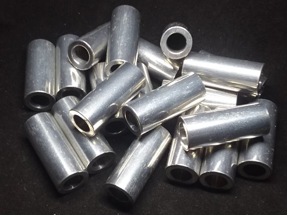 Aluminum Spacer 5/8 OD x 3/8 ID x 1-1/2 Long