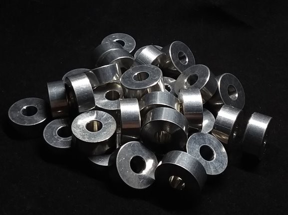 Aluminum Spacer 3/4 OD x .257 ID x 5/16 Long