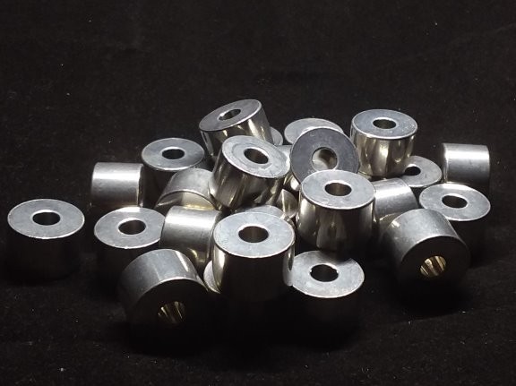 Aluminum Spacer 3/4 OD x .257 ID x 1/2 Long