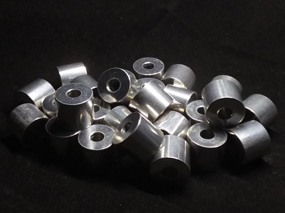 Aluminum Spacer 3/4 OD x .257 ID x 5/8 Long