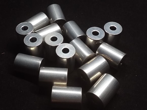 Aluminum Spacer 3/4 OD x .257 ID x 1.000 Long