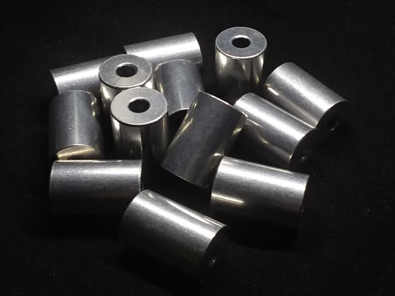 Aluminum Spacer 3/4 OD x .257 ID x 1-1/8 Long