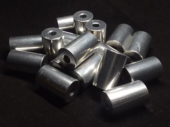 Aluminum Spacer 3/4 OD x .257 ID x 1-3/16 Long